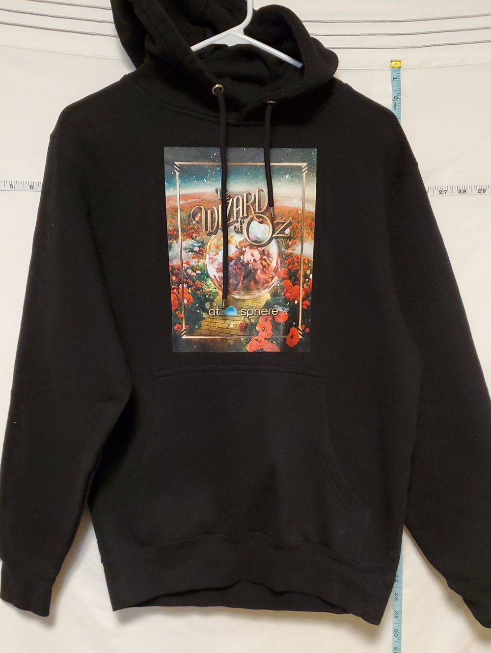 Wizard of Oz At The Shere Graphic Pullover Hooded Sweatshirt Small
